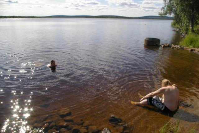 Piilijaervi Camping Gallivare Bagian luar foto